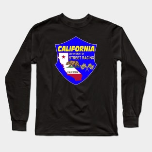 Unofficial CA Dept of Street Racing by Basement Mastermind Long Sleeve T-Shirt